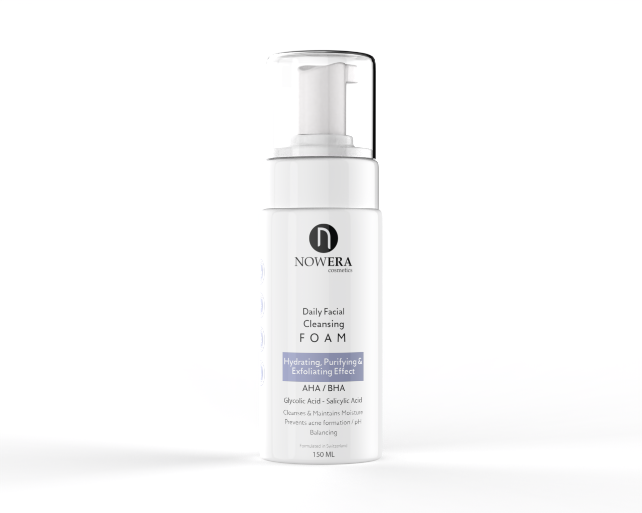 günlük nemlendiricili makyaj yüz temizleme köpüğü cleanser
